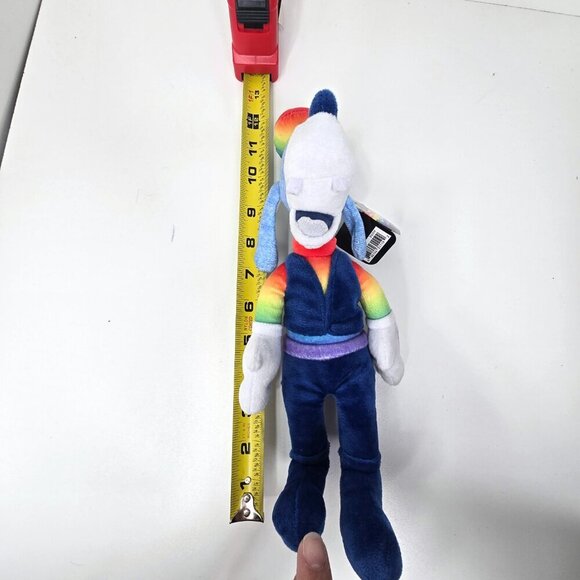 NWT Pluto Pride Blue Rainbow Sitting Plush 9" - Picture 7 of 7